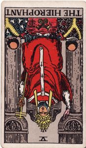 The Hierophant Reversed Tarot Meaning