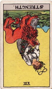 Strength Reversed Tarot Meaning