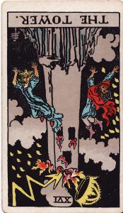 The Tower Reversed Tarot Meaning