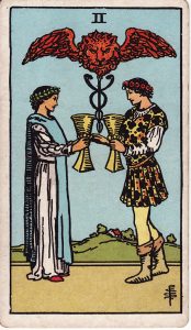 2 of Cups Tarot Meaning