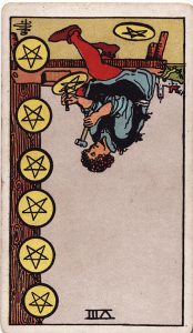 8 of Pentacles Reversed Tarot Meaning and Interpretation