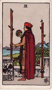 2 of Wands Tarot Meaning and Interpretation